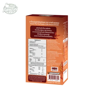 Café Amazon คาเฟ่ อเมซอน ชาไทยปรุงสำเร็จชนิดผง 1 กล่อง บรรจุ 5 ซอง (30g./ซอง)