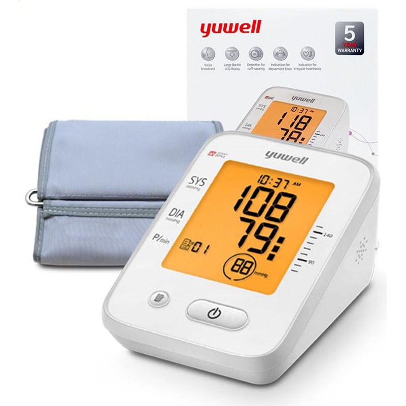 เครื่องวัดความดันโลหิต แบบดิจิตอล  ยี่ห้อ YUWELL  รุ่น YE660F