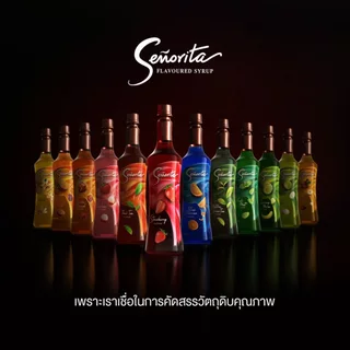 ส่งฟรี Classic Caramel Syrup ไซรัปคาราเมล Senorita เซนญอริตา น้ำเชื่อมแต่งกลิ่นคลาสสิคคาราเมล 750ml