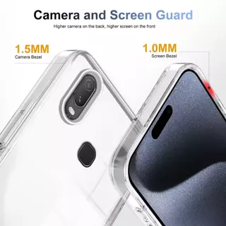เคสใส TPU กันกระแทก สำหรับ Vivo Y20 Y20S Y20I Y12A Y12S Y11 Y12 Y15 Y17 Y51 Y31 2020 กันกระแทก4มุม