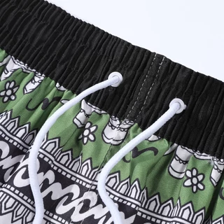 2088#เสื้อเชิ้ตเป็นชุดแบบใหม่ล่าสุดฮาวายลายช้าง เสื้อ + กางเกง