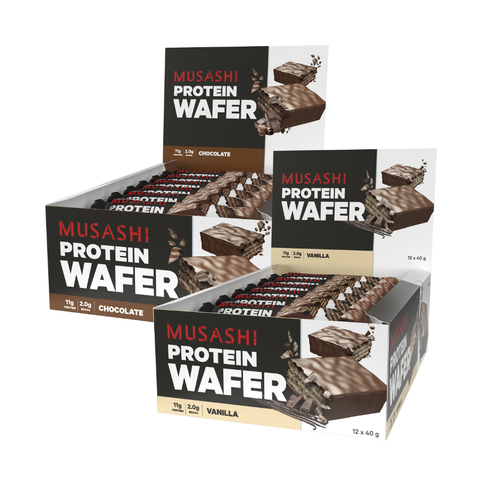 Musashi Protein Wafer โปรตีนเวเฟอร์ (แพ็คคู่ประหยัดกว่า)