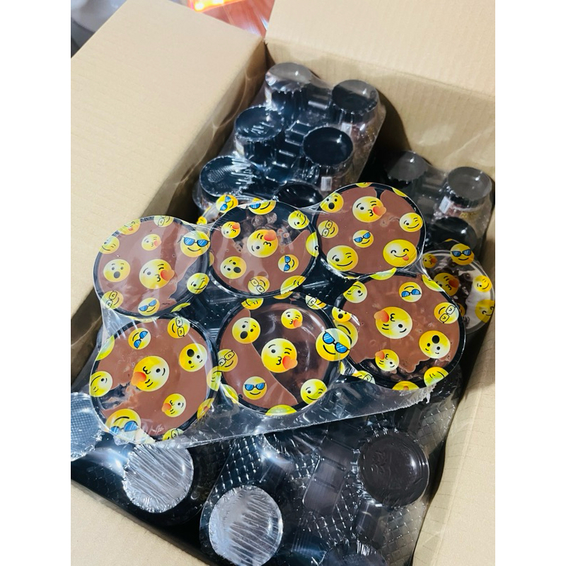 (ยกลัง) Mini Choc Crunch ช็อกโกแลตครั้นช์ ยกลัง 12 แพ็ก แพ็ก 6 ถ้วย