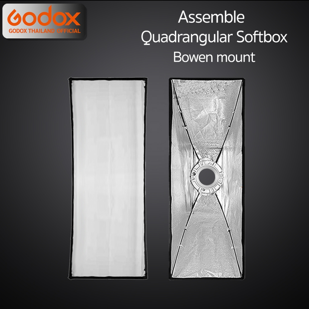 Godox Softbox SB-BW 22*90 cm. Quad Assemble Softbox ( Bowen Mount )