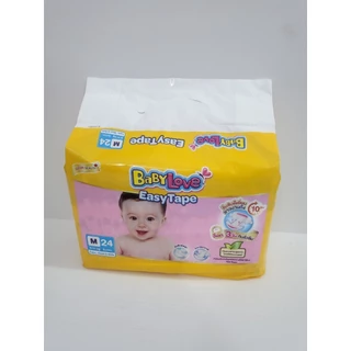 เบบี้เลิฟแบบเทปกาว แพมเพิสเด็กแรกเกิด Babylove Easy Tape