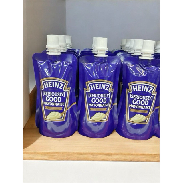 Heinz good mayonnaise 120g. ไฮนซ์ มายองเนส แบบซอง fl สูตรดั้งเดิม