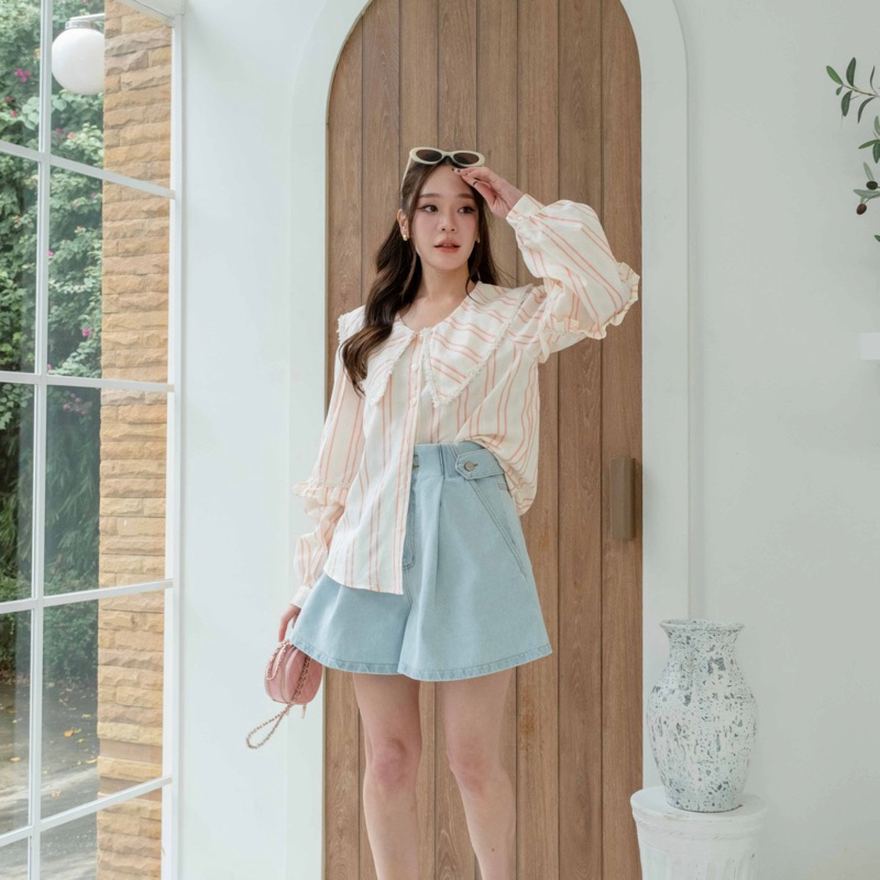 FLASHMARBLE JIM BLOUSE