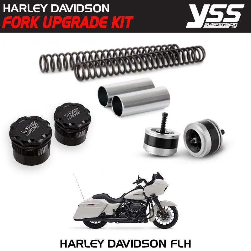 ชุดอัพเกรดโช้คหน้า Harley Davidson Fork Upgrade Kit Y-FCM46-KIT-05-005