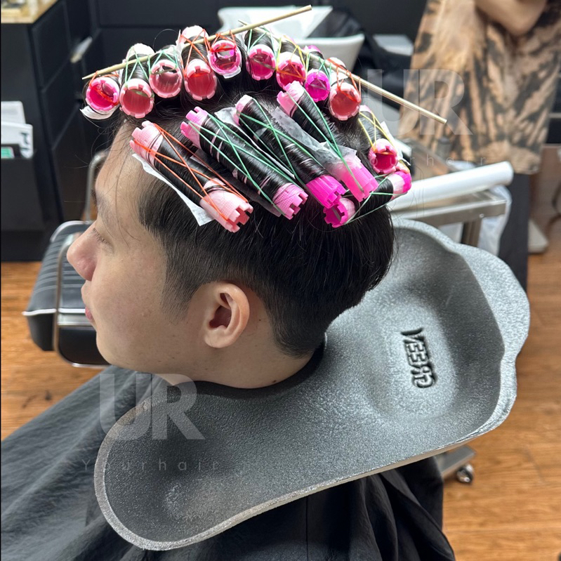 (พร้อมส่งจากไทย) ที่รองคอน้ำยาดัด หรือถาดรองคอ ฟองน้ำโฟมสีดำ 33*35cm - รูปที่ 7