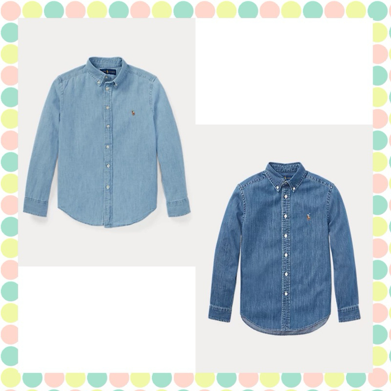 Ralph Lauren Cotton Chambrayึ Shirt (Boys 8-20)