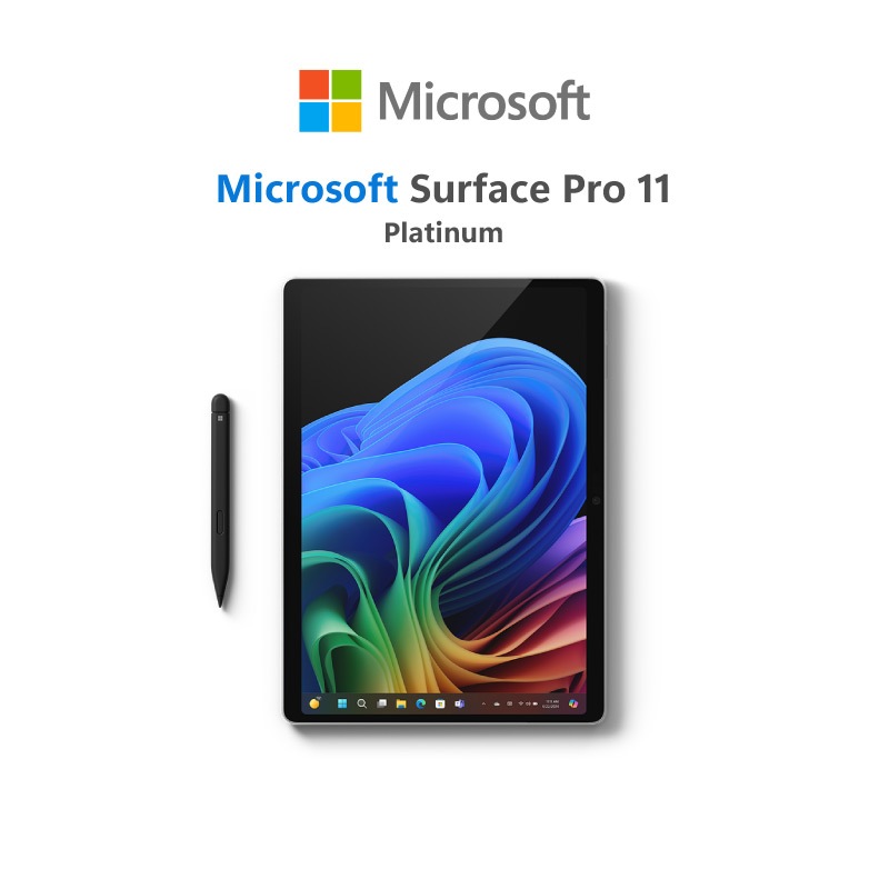 [Laptop]Surface Pro 11/Snapdragon X Plus/16GB/256GB /Platinum/Windows 11Home+Surface Keyboard with slim pen