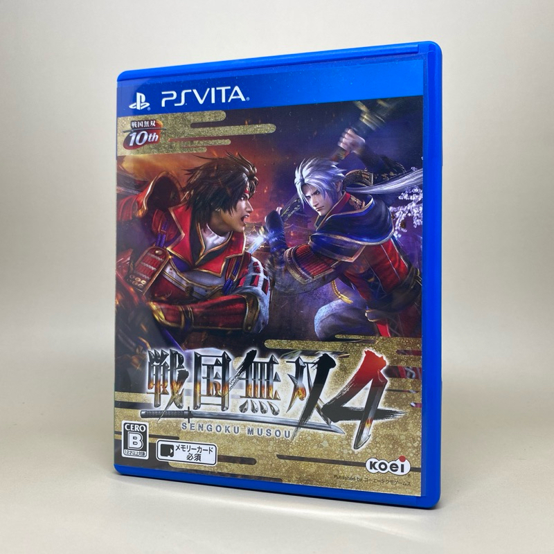 Sengoku Musou 4 PS Vita | แผ่นเกมเพลสเตชั่นวีต้า แท้ | Zone 2 | Japan