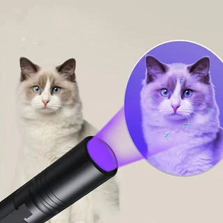 ซูมมินิ365nm UV ไฟฉายอัลตราไวโอเลต USB ชาร์จแบบพกพา UV เครื่องตรวจจับเงินไฟฉาย LED
