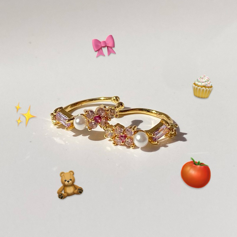 The Lucy Mimi ear cuff ✨🧸🍦ต่างหูแบบคล้อง ไม่เจาะหูใส่ได้
