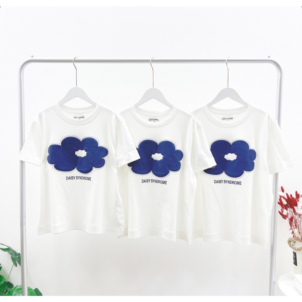 Marithe X Daisy Syndrome Essentials T-Shirt (White)