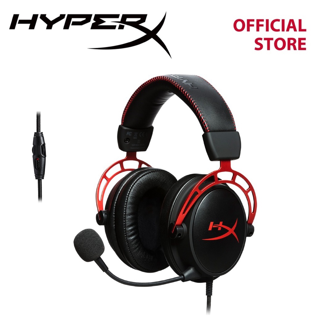 HyperX Cloud Alpha Gaming Headset (Red) (4P5L1AB#UUF)