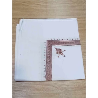 ผ้าสระบั่นไว้โพกหัว ลายกัชมีรีงานพิมพ์สกรีน( ขนาด60×60 )