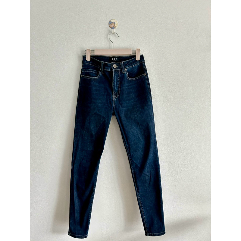 กางเกงยีนส์TBYทรงขาเดฟ
