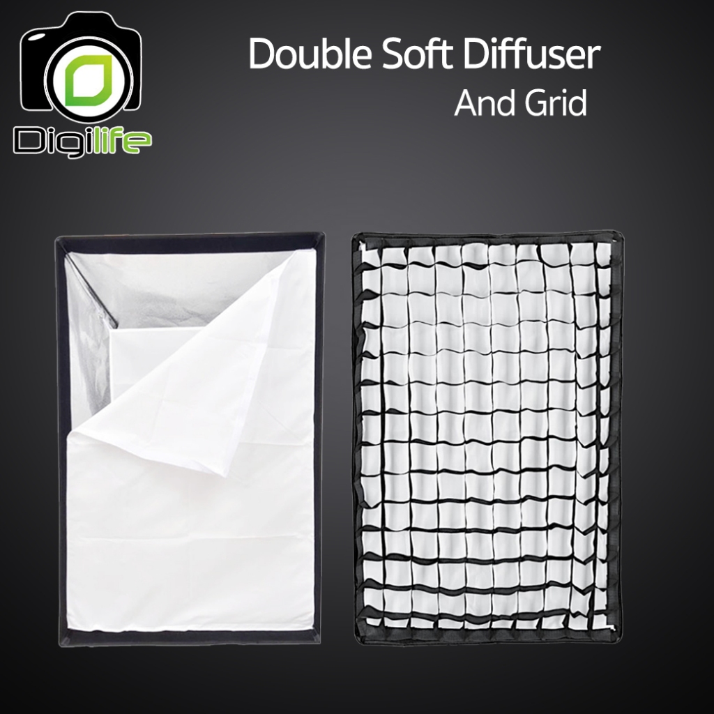 Godox Softbox Quad Assemble Softbox With Grid ( Bowen Mount ) / Digilife Thailand