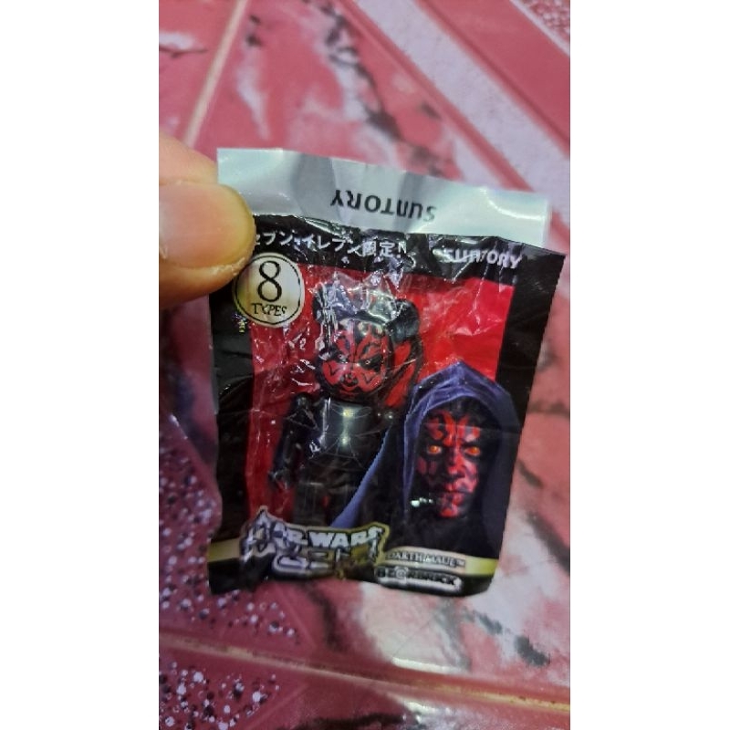 🔥‼️[[พร้อมส่ง]]‼️*RARE* Medicom Bearbrick Star Wars Darth Maul 70 Vinyl Figure Keychain Japan Toy