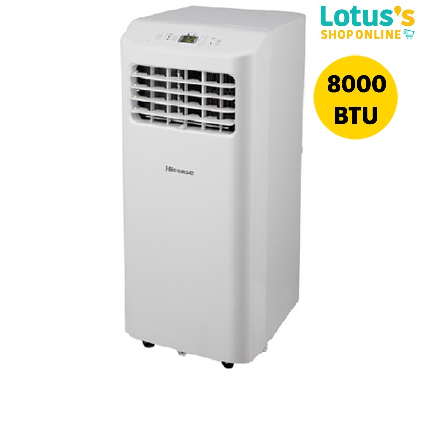 ไฮเซ่นส์ แอร์เคลื่อนที่ 8000 BTU รุ่น AP-08CR4SKVS00 HISENSE AIR PORTABLE 8000 BTU #AP-08CR4SKVS00