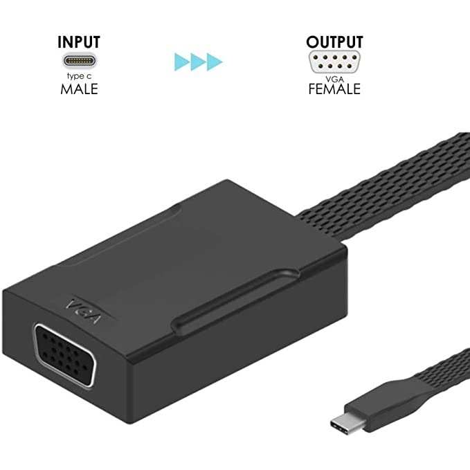 ONTEN OTV-9588 Type-c to VGA สายแปลงสัญญาณภาพคุณภาพสูง Type-c to VGA  เชื่อมต่อง่าย สะดวก รวดเร็ว