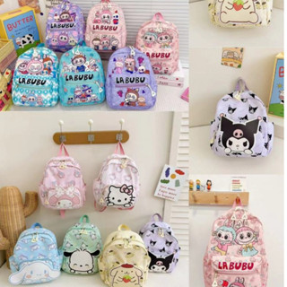 กระเป๋าเป้สะพายหลัง กระเป๋านักเรียน พิมพ์ลายการ์ตูน น้ําหนัก…