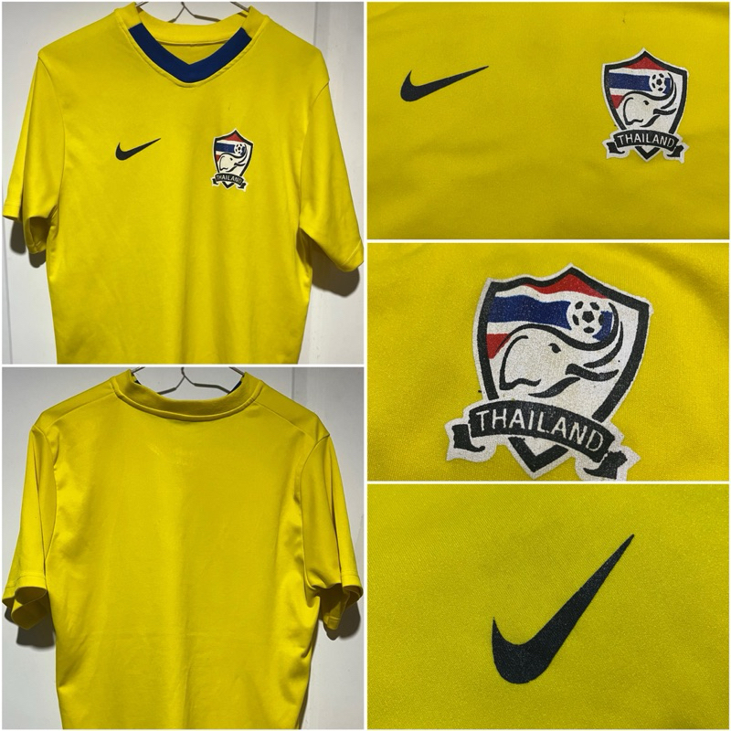 เสื้อทีมชาติไทย Nike สีเหลือง สภาพสวย 💯%