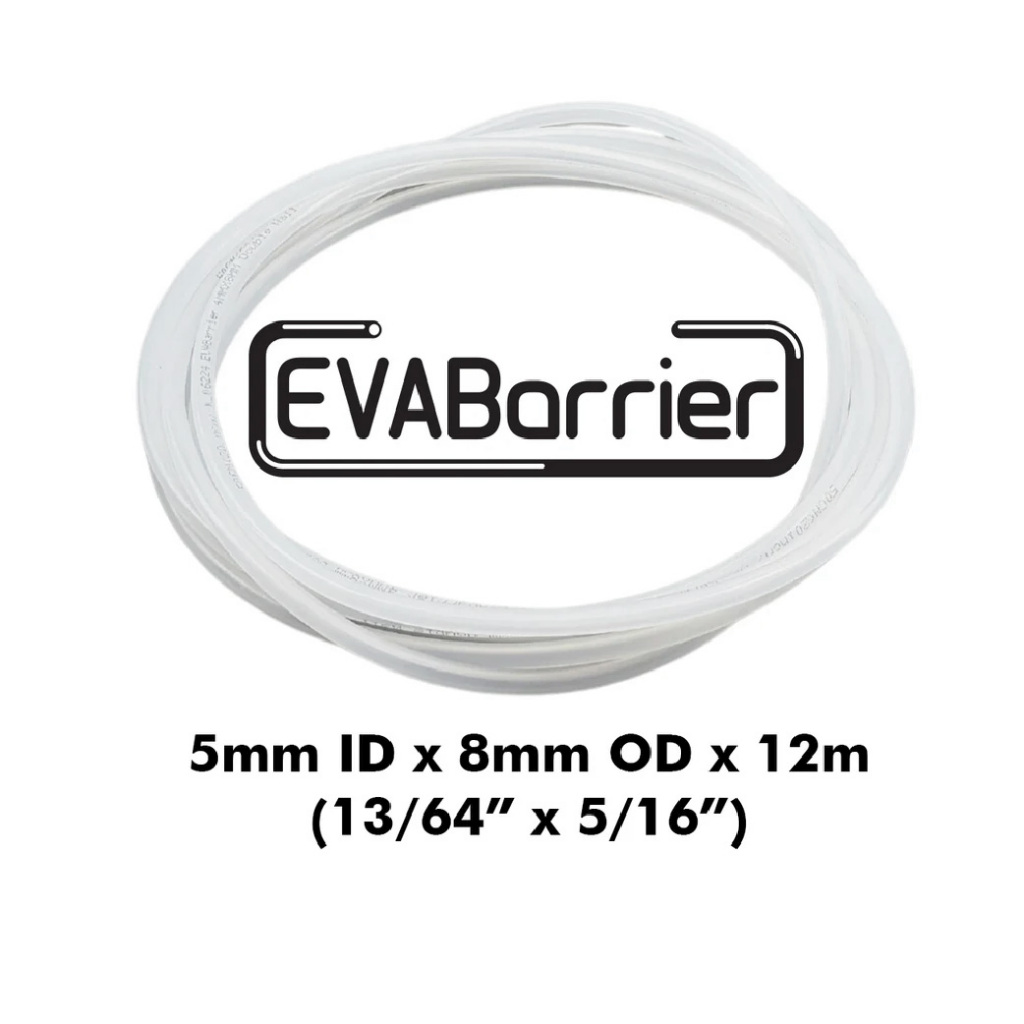 EvaBarrier 5mm-ID 8mm-OD Gas and Liquid Line – 1m