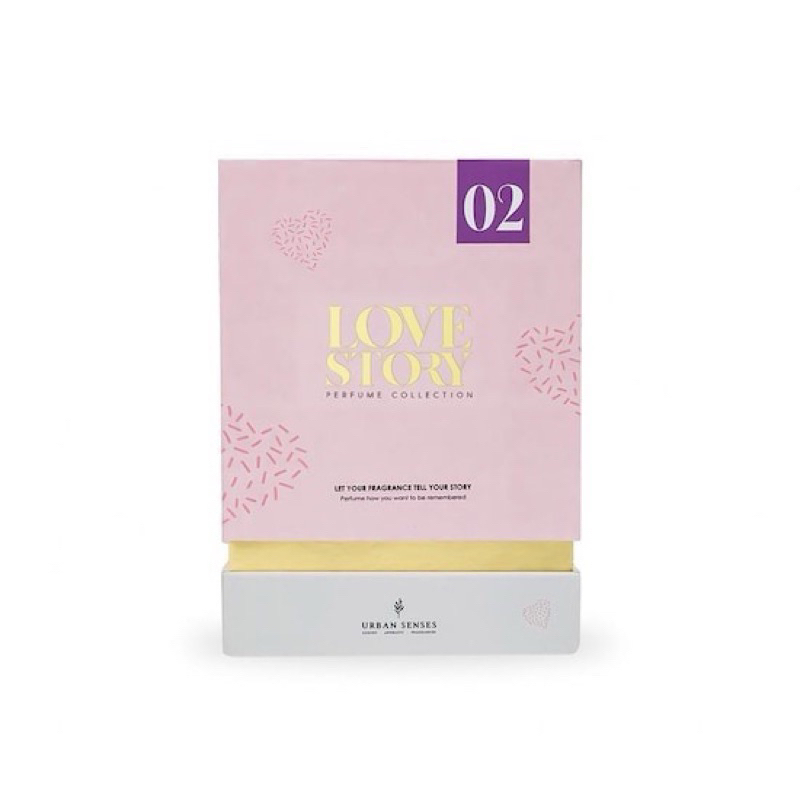 [ของแท้มี3ขวด] น้ำหอมผู้หญิง Urban Senses Love Story Perfume Collection -  02 Cuddle Me 50 ml.