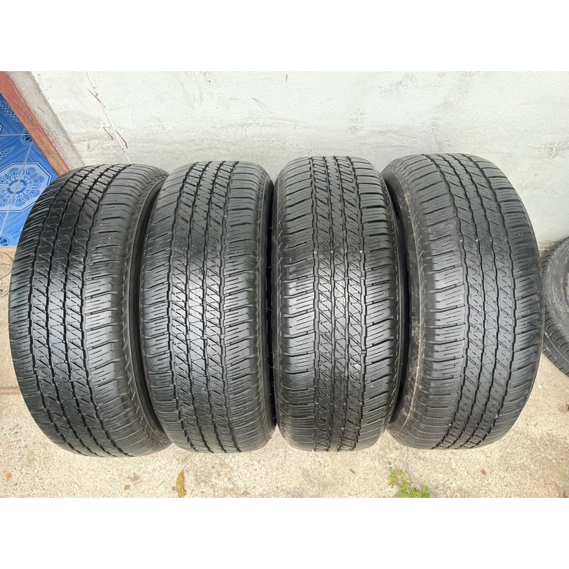 Bridgestone 265/60/18 กลางปี23 ยกชุด9,300บาท ยางสวยไร้ตำหนิ สภาพ98%ยางใหม่มาก