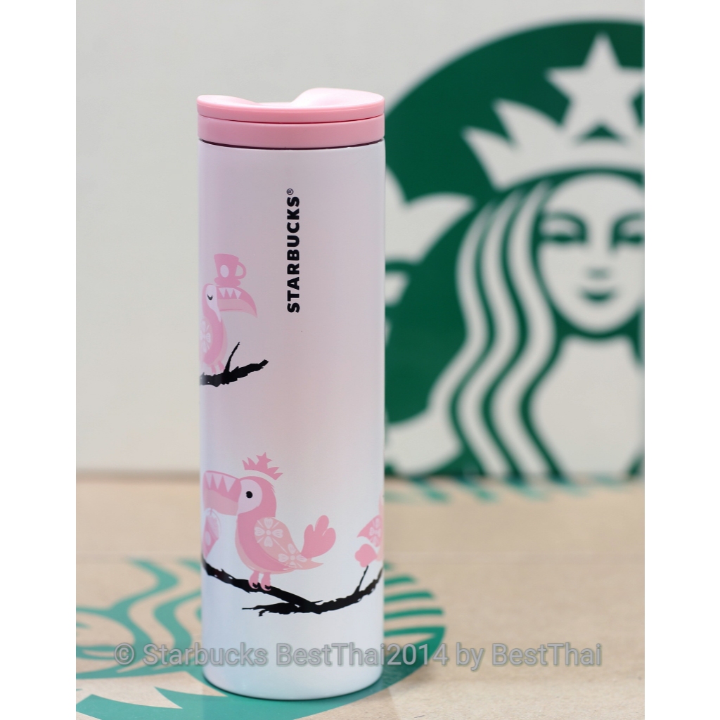 แก้วสตาร์บัคส์ แก้วทรอย คอลเลคชั่น Starbucks 2018 Troy stainless ไต้หวัน 16 oz