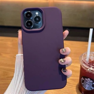 เคสกำมะยี่ โลโก้ รุ่นไอโฟน 11 12 13 case logo for iPhone 7 7plus Xs Xr 13promax 14promax 15 15pro 15promax case