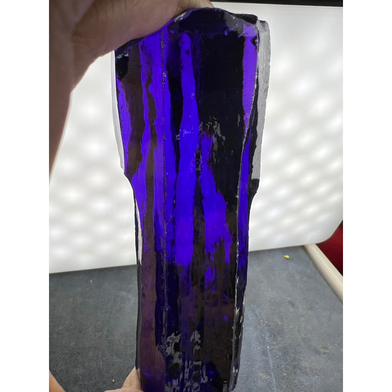 Cubic zirconia Purple violet cubic zirconia 519 gram 100x30 mm