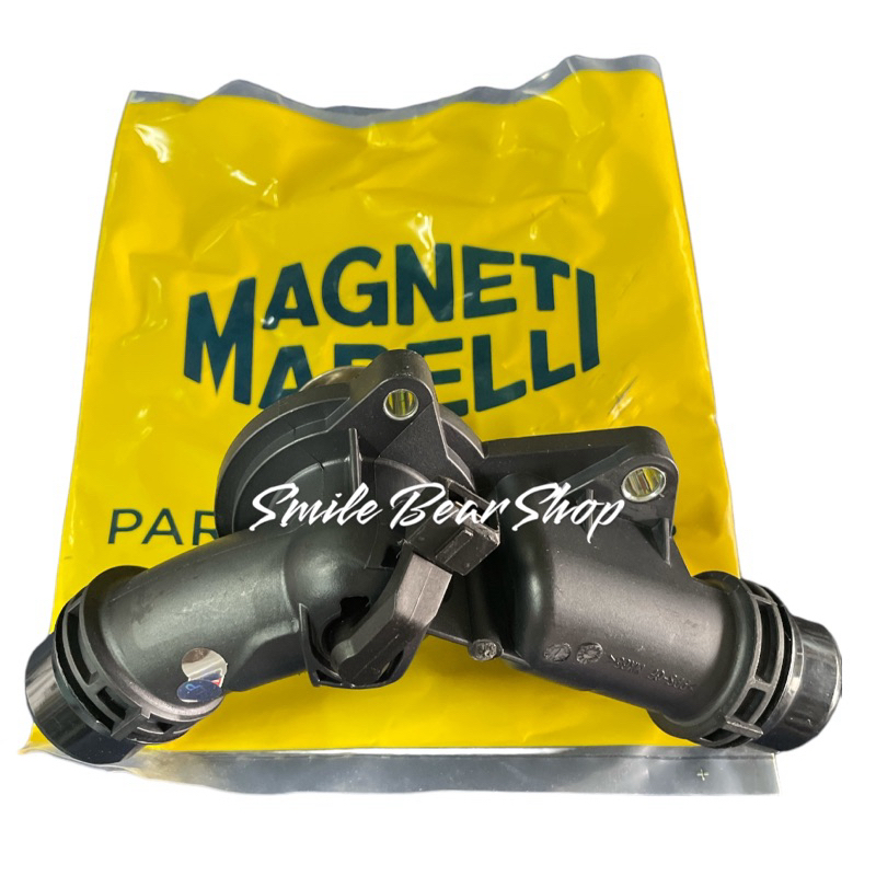 วาล์วน้ำ พร้อมเสื้อ BMW เครื่อง M52, M54 MAGNETI  Italy