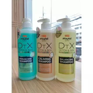 Lolane Pixxel โลแลน ดีท็อกซ์ แชมพู 550 มล. พิกเซล ดีท็อกซ์ซิฟายเออร์ แฮร์ แอนด์ สกาล์ป แชมพู (โฉมใหม่)