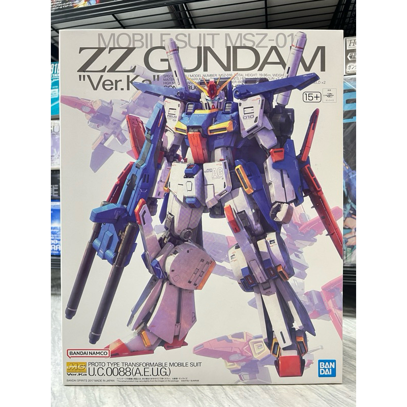 MG 1/100 ZZ Gundam Ver.Ka Bandai