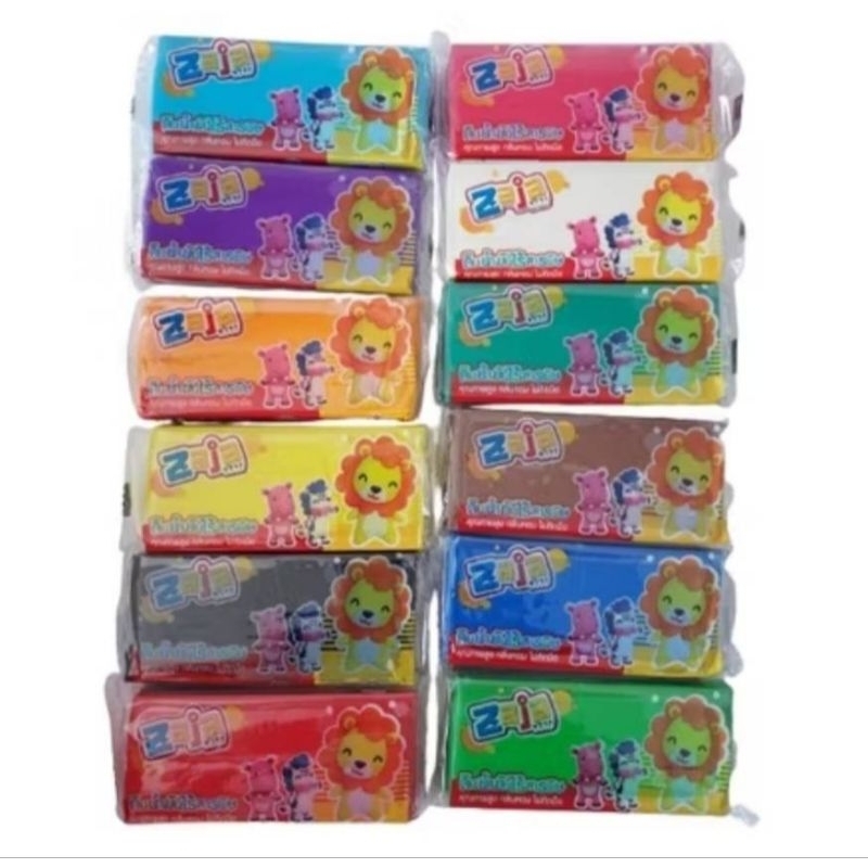 ดินน้ำมัน ไร้สารพิษ ปลอดภัยมีให้เลือกหลายสี พร้อมจ้า🥰