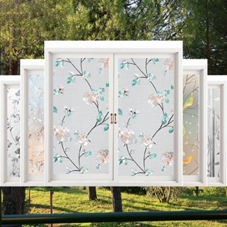 ฟิล์มติดกระจกสุญญากาศ สติ๊กเกอร์ติดกระจก ประตู หน้าต่าง 45/6…