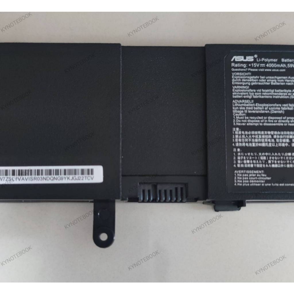 แบตเตอรี่ ของแท้ ASUS N550 N550J N550JA N550JV N550JK N550X47JV C41-N550