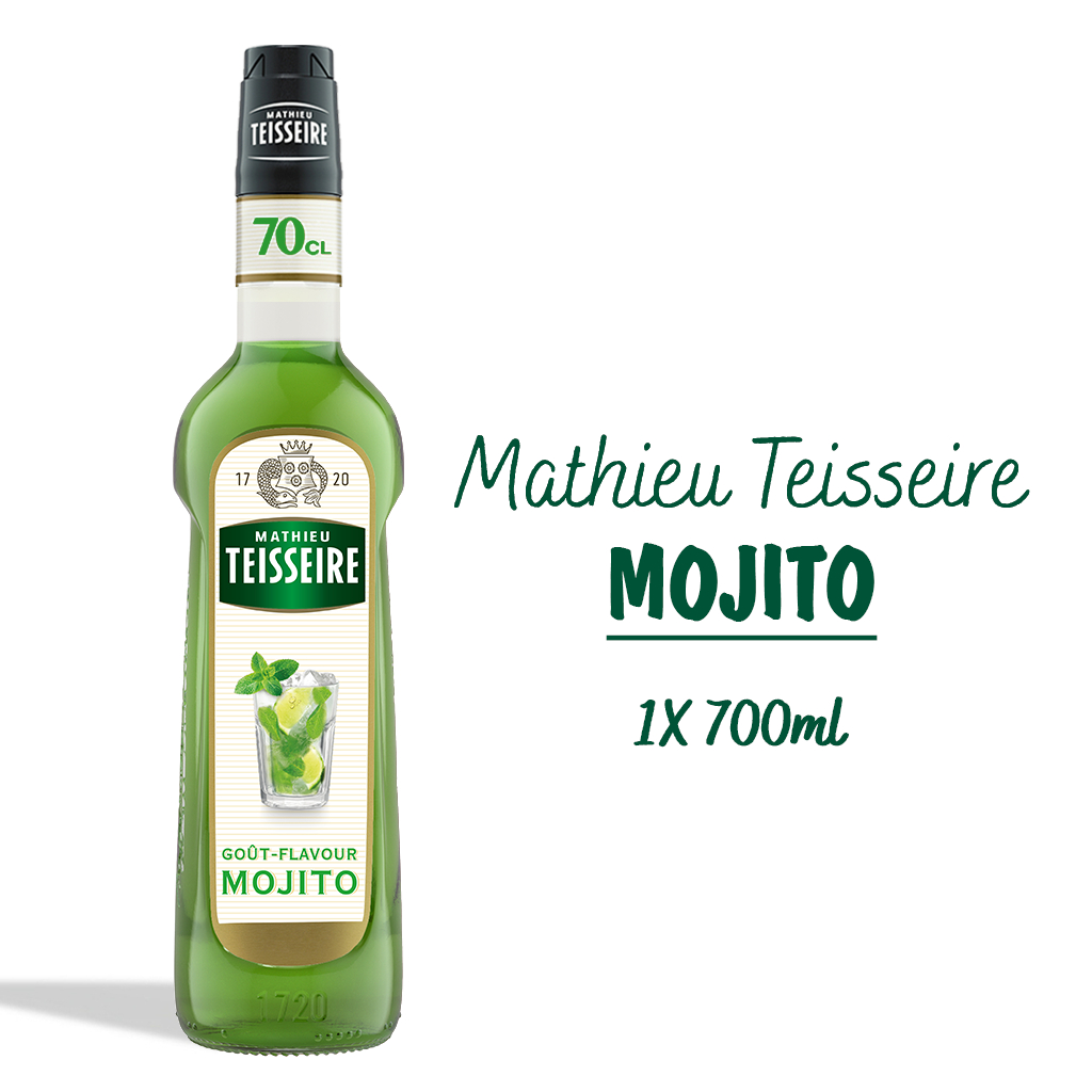 Mathieu Teisseire น้ำเชื่อมกลิ่นโมฮิโตะ 700มล. | Mathieu Teisseire Mojito Syrup