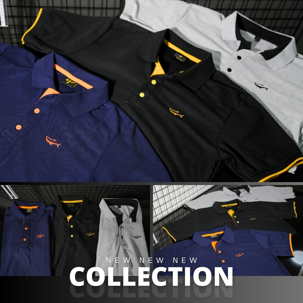 เสื้อโปโลปักโลโก้ เนื้อผ้านุ่ม สีสด ไม่หด ไม่ย้วย เหมาะสำหรับทุกโอกาส