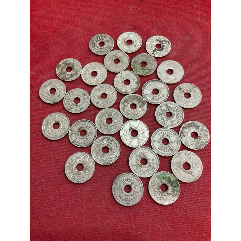 No790เหรียญสตางค์รู 5สต. ใช้สมัยร.5 หายากก