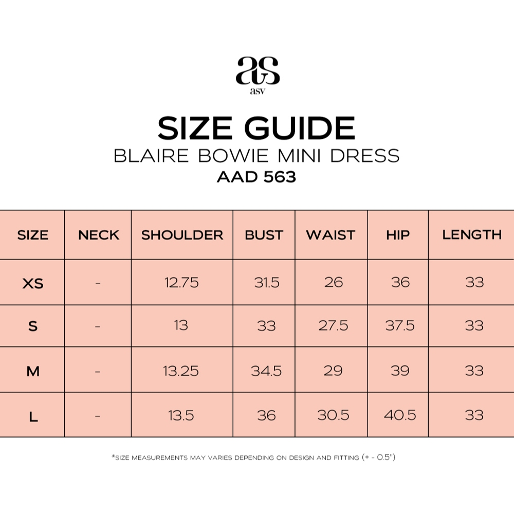 asv ss24 Blaire Bowie Mini Dress เดรสผู้หญิง แขนกุด คอกลม รูปที่ 7