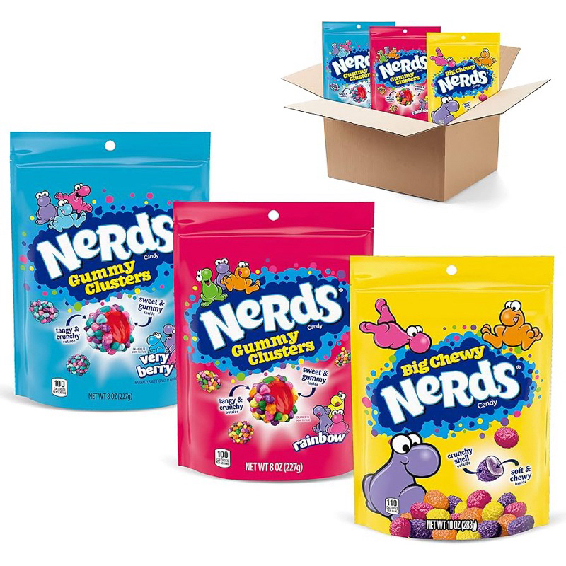 Nerds Gummy Clusters Candy ขนม usa