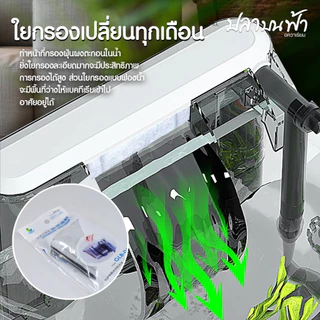 แผ่นกรอง ฟิลเตอร์กรองแขวน Jeneca แบบรีฟิล รุ่น GLB-01, GLB-03 ใช้สำหรับกรองเศษสิ่งสกปรกทุกชนิดในตู้ปลา