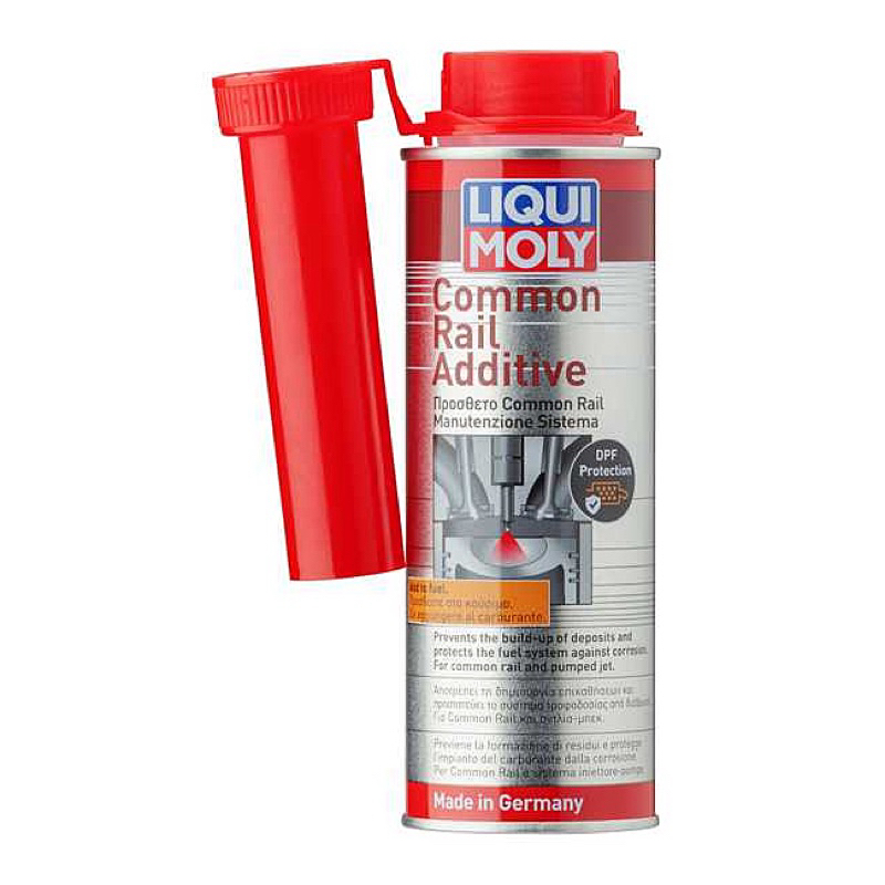 LIQUI MOLY Common Rail Additive Art.5139 🇩🇪 ( สารทำความสะอาดระบบจ่ายน้ำมันเชื้อเพลิงแบบรางร่วมเครื่องยนต์ดีเซล )