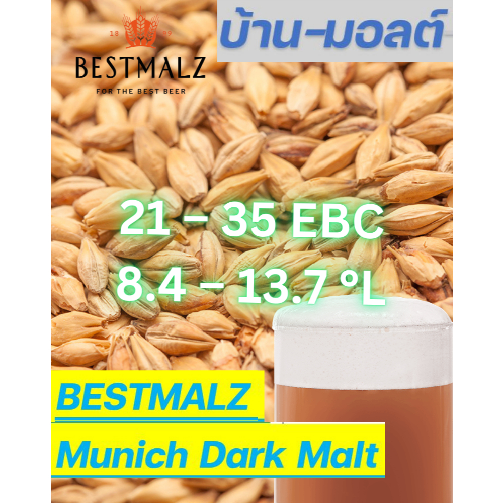 BESTMALZ Munich Dark Malt มอลต์