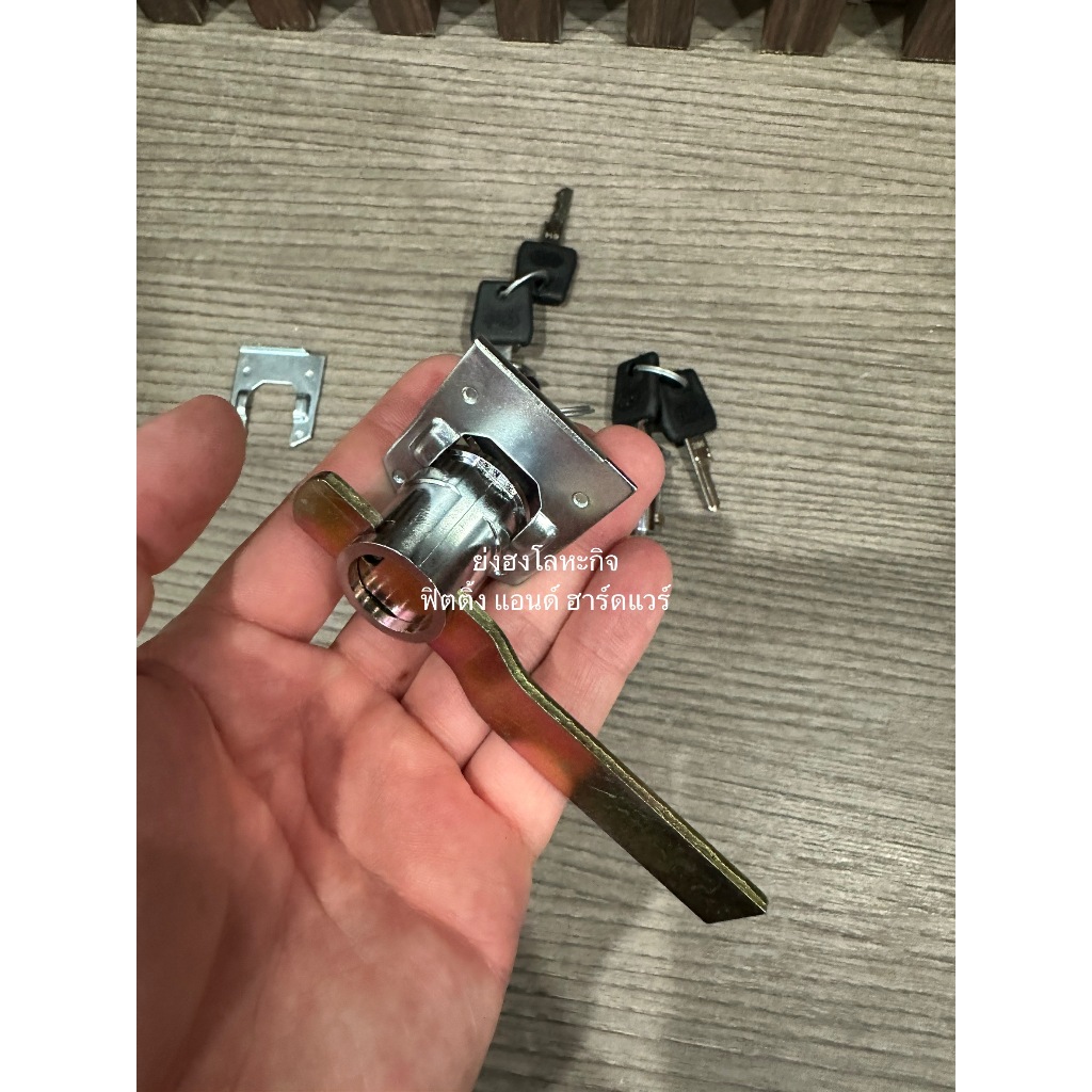 กุญแจโต๊ะเหล็ก แบบยาว แบบสั้น กุญแจตู้เหล็ก ราคาต่อ 1 ชิ้น พร้อมสลัก LW0061SS  Y0016X Y0016SX - รูปที่ 6
