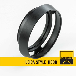 Hood เหล็กทรงไลก้า ใส่เลนส์ขนาดต่างๆ  Leica Style Hood Screw…